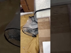 rideau de porte à film transparent