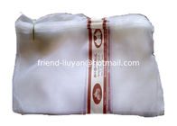 Printed Label Woven Mesh Bags For Packing Garlic Ginger Sacks