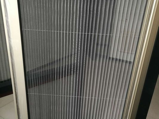Wholesale 18x16 Pleated Screen Door Aluminum Screen Door Fly Screen Mesh For Optimal Air Permeability