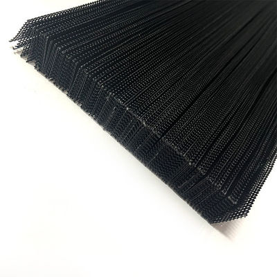 Wholesale 100pcs MOQ Grey Color Pleated Mosquito Net Door Resin Coated Fiberglass Window Mesh Screen 0.26mm